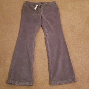 Gray Banana Republic corduroy pants